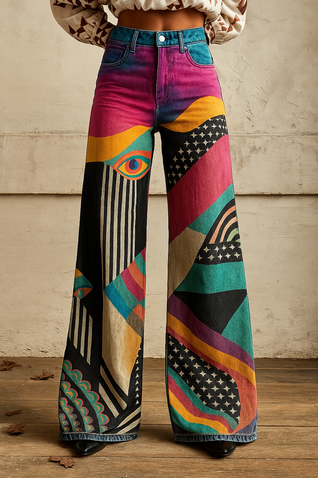 Alizée | High waistbroek in vintage stijl