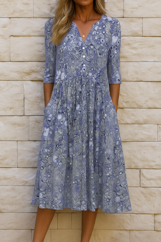 Lucille - Casual Elegante Jurk