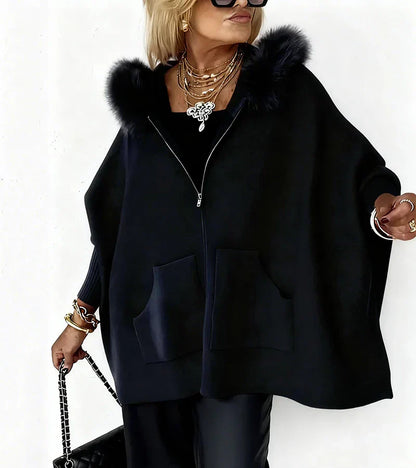 Arabelle - Manteau Chic En Fourrure