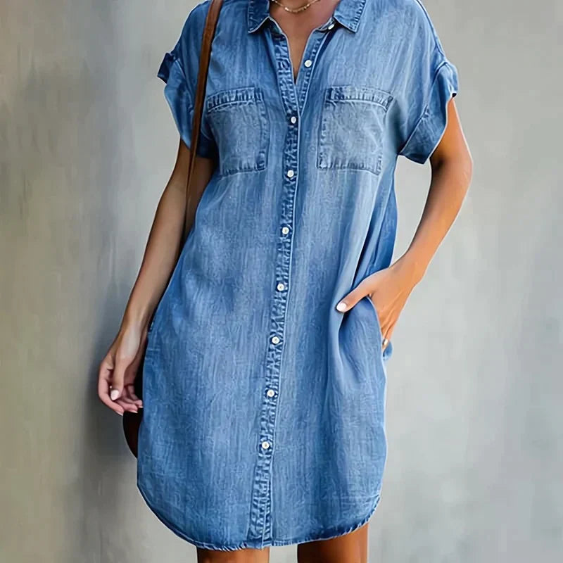 Aubree - Casual Denimjurk