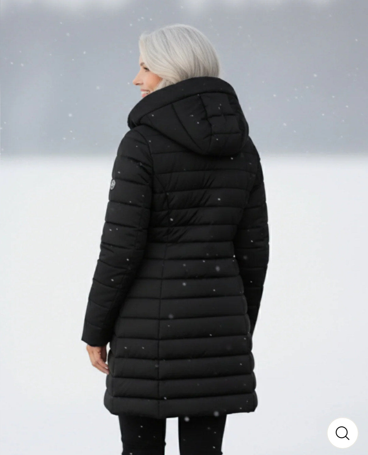 Elena - Warme winterjas met binnenvoering.