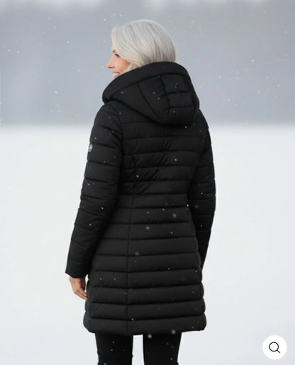 Elena - Warme winterjas met binnenvoering.