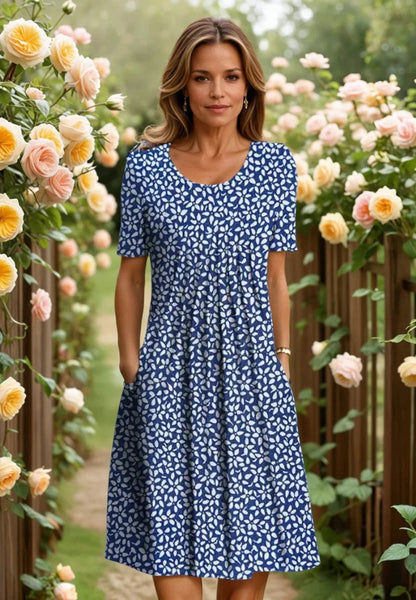 Celeste - Elegante Luchtige Midirok