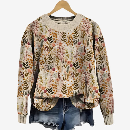 Nova - Pull Floral Élégant