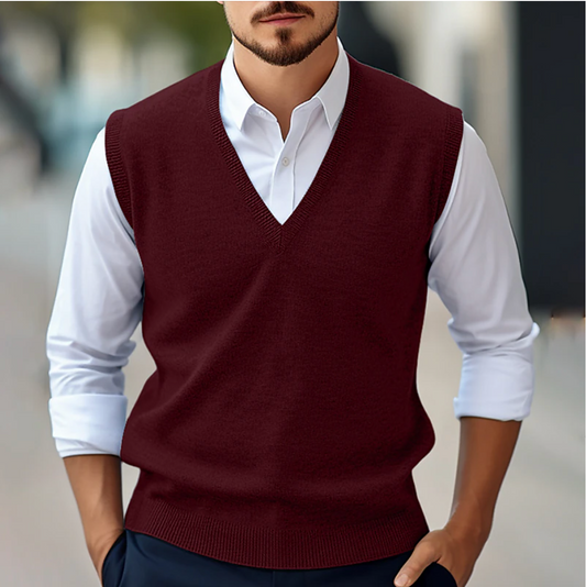 Daniel™ | Elegante Mouwloze Trui