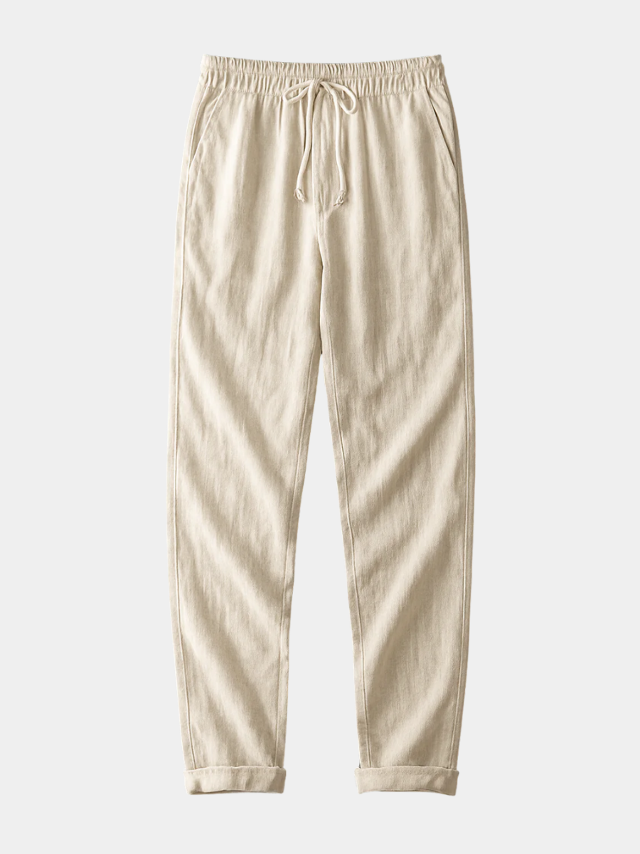 Antoine™ | Lichtgewicht Linnen Broek