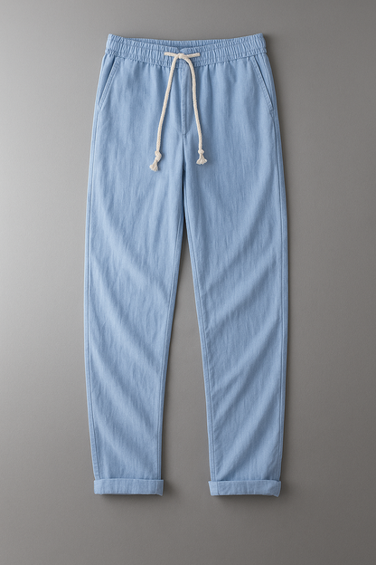 Antoine™ | Lichtgewicht Linnen Broek