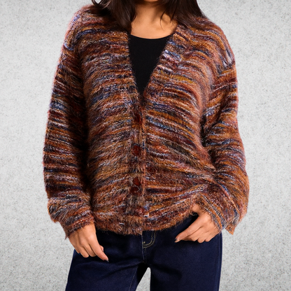 Mona - Casual Veelkleurig Gilet