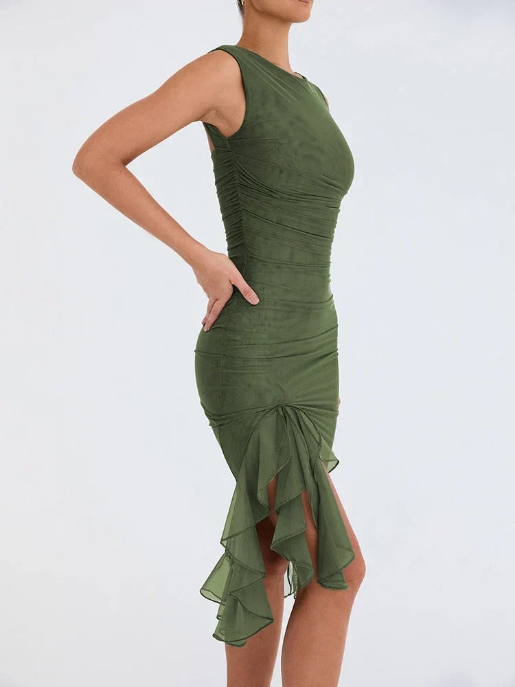 Nancy - Élégante Robe Midi