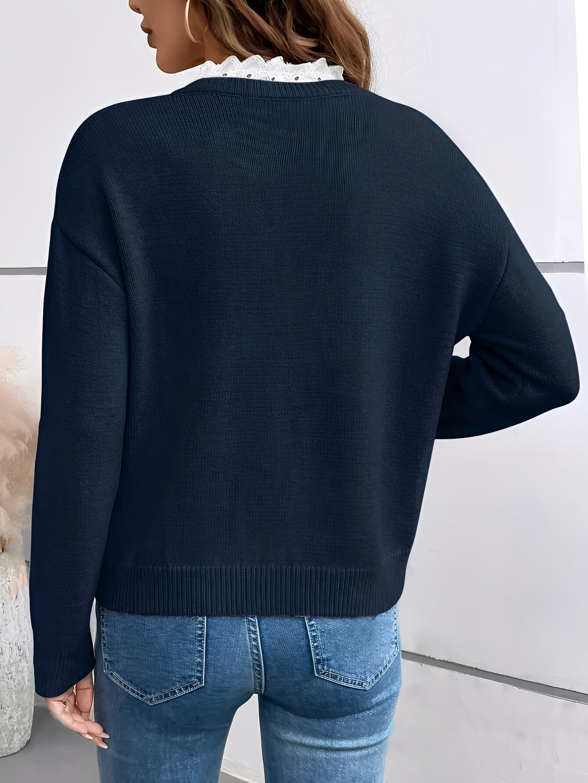 Vera - Elegante Kanten Blouse