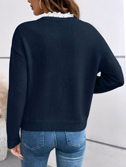 Vera - Elegante Kanten Blouse
