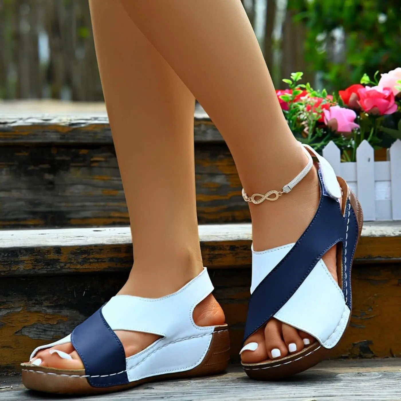 Nicole™ – Orthopedische Sandalen met Open Voorkant