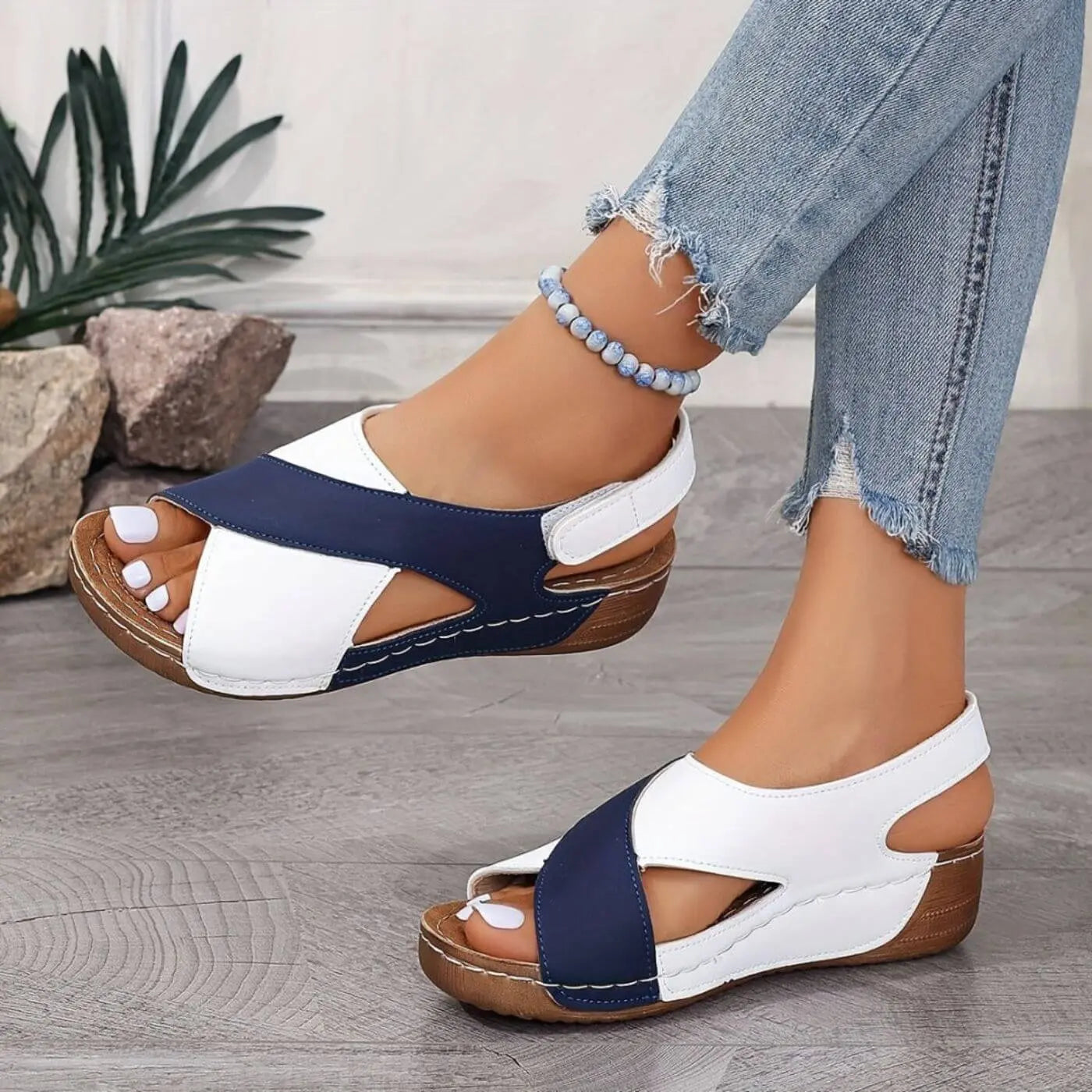 Nicole™ – Orthopedische Sandalen met Open Voorkant