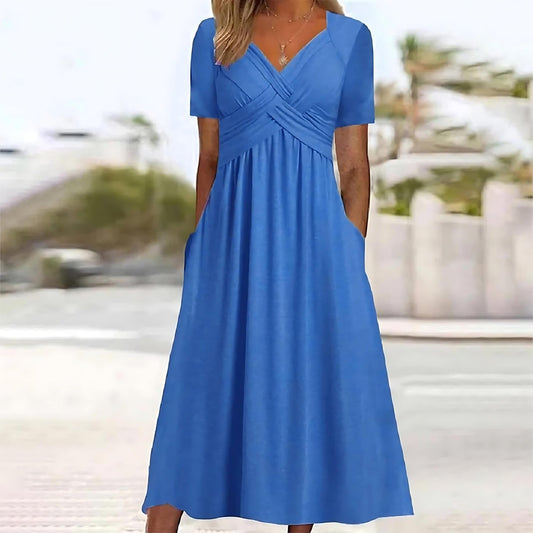 Nadine - Elegante Lange Jurk