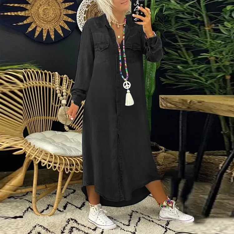 Fanny - Robe en Jean Élégante