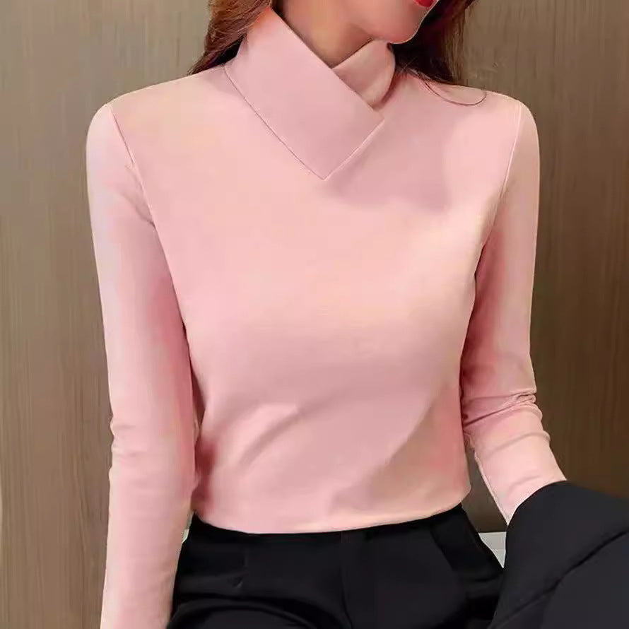 Liora - Chique Rolkraag T-shirt