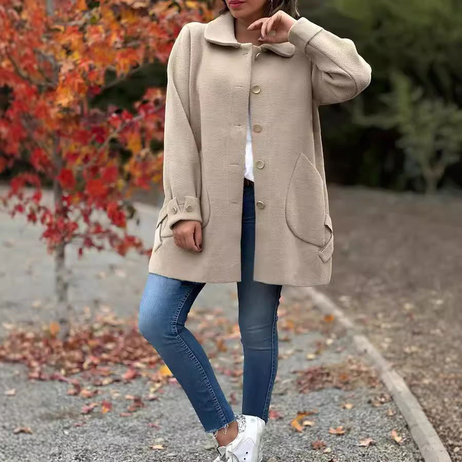 Maelis - Manteau Oversize Élégant