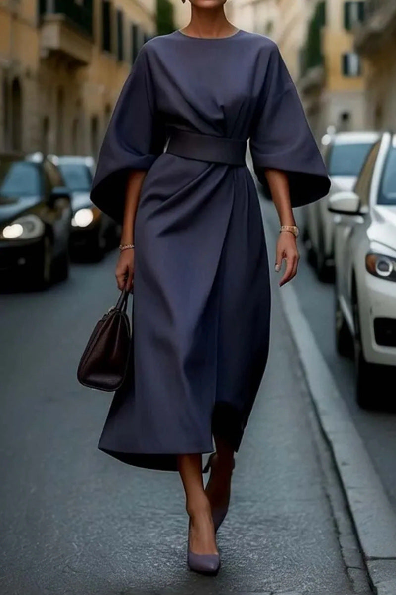 Juliette - Elegante Jurk Met Ceintuur