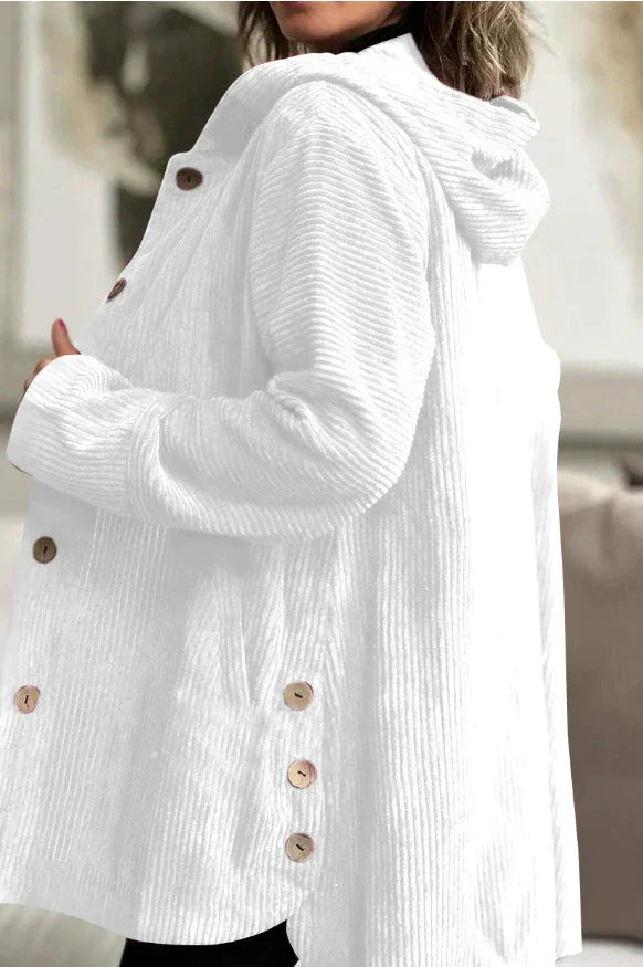 Cordia - Elegante Corduroy Jas