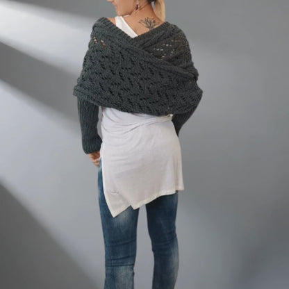 WarmWrap™ - Elegante Geweven Sjaal