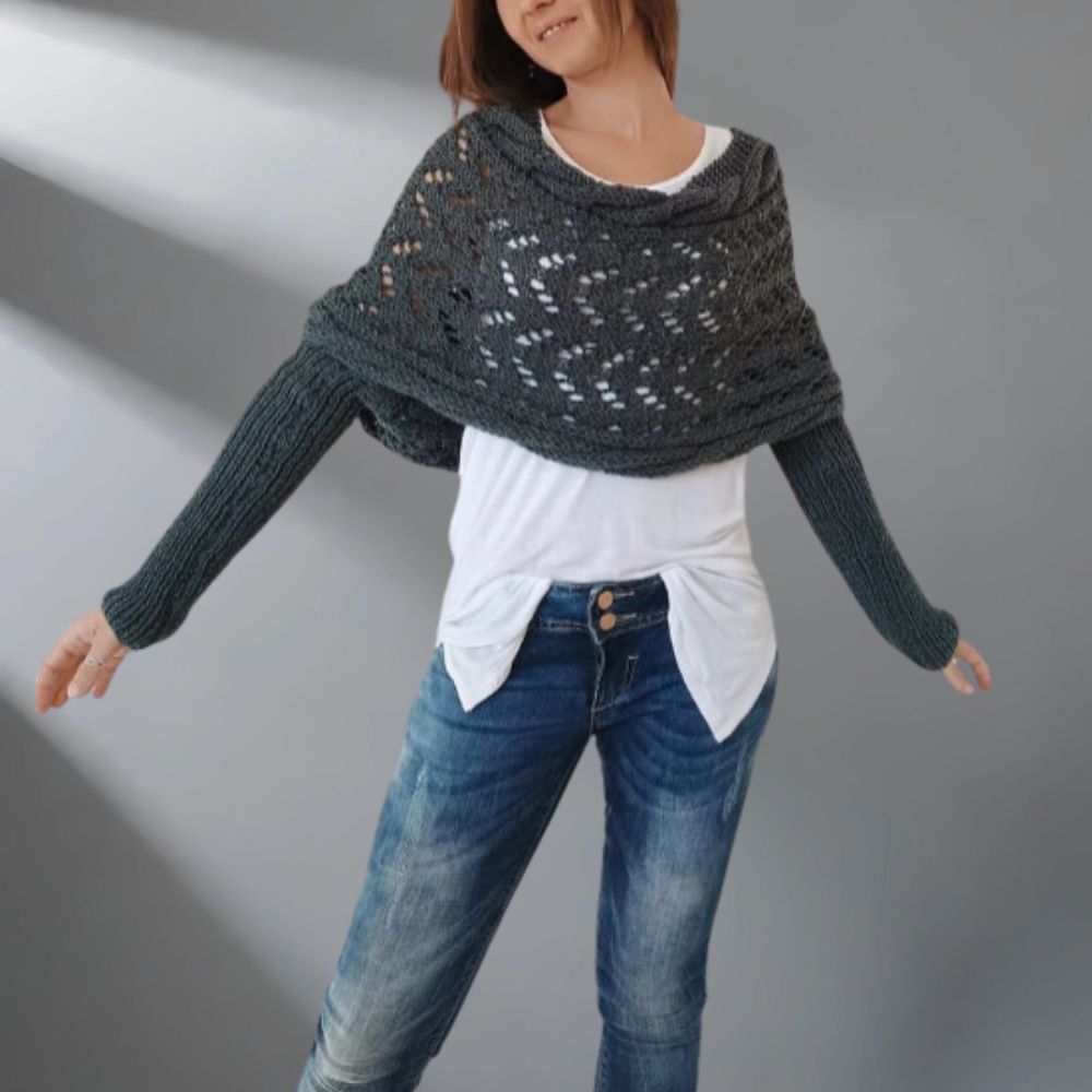WarmWrap™ - Elegante Geweven Sjaal