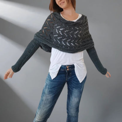 WarmWrap™ - Elegante Geweven Sjaal