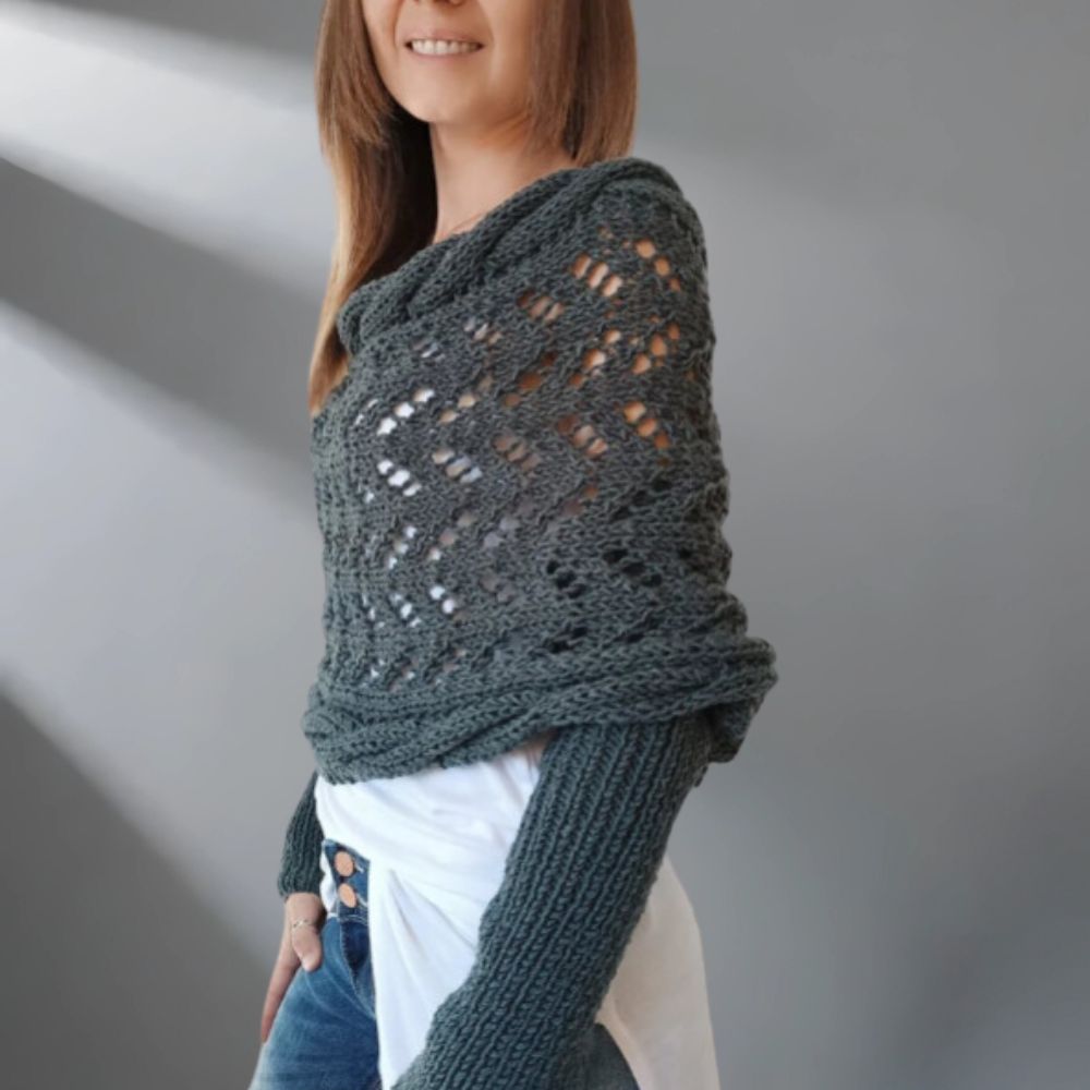WarmWrap™ - Elegante Geweven Sjaal