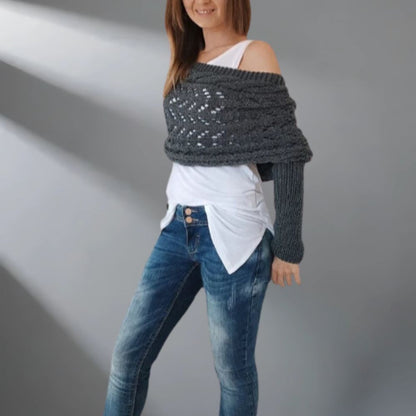 WarmWrap™ - Elegante Geweven Sjaal