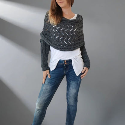 WarmWrap™ - Elegante Geweven Sjaal