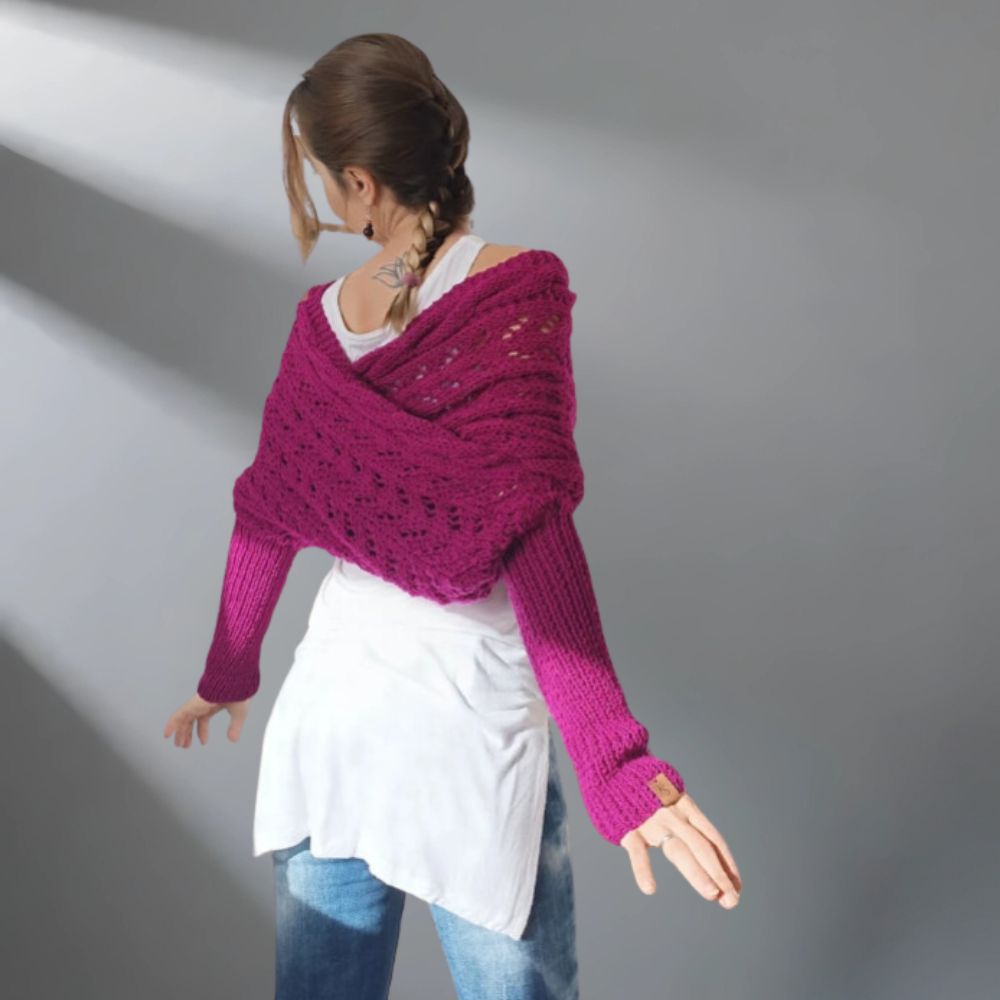 WarmWrap™ - Elegante Geweven Sjaal