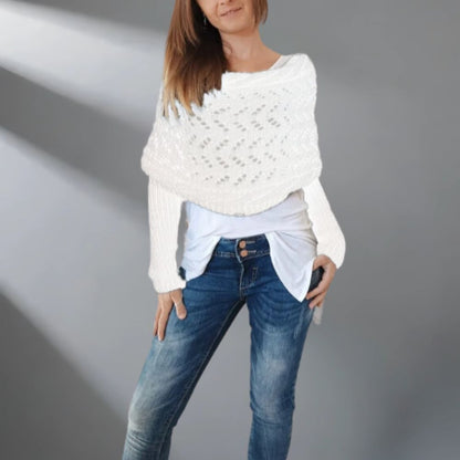 WarmWrap™ - Elegante Geweven Sjaal