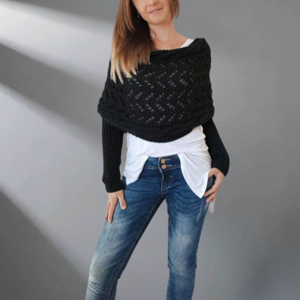 WarmWrap™ - Elegante Geweven Sjaal