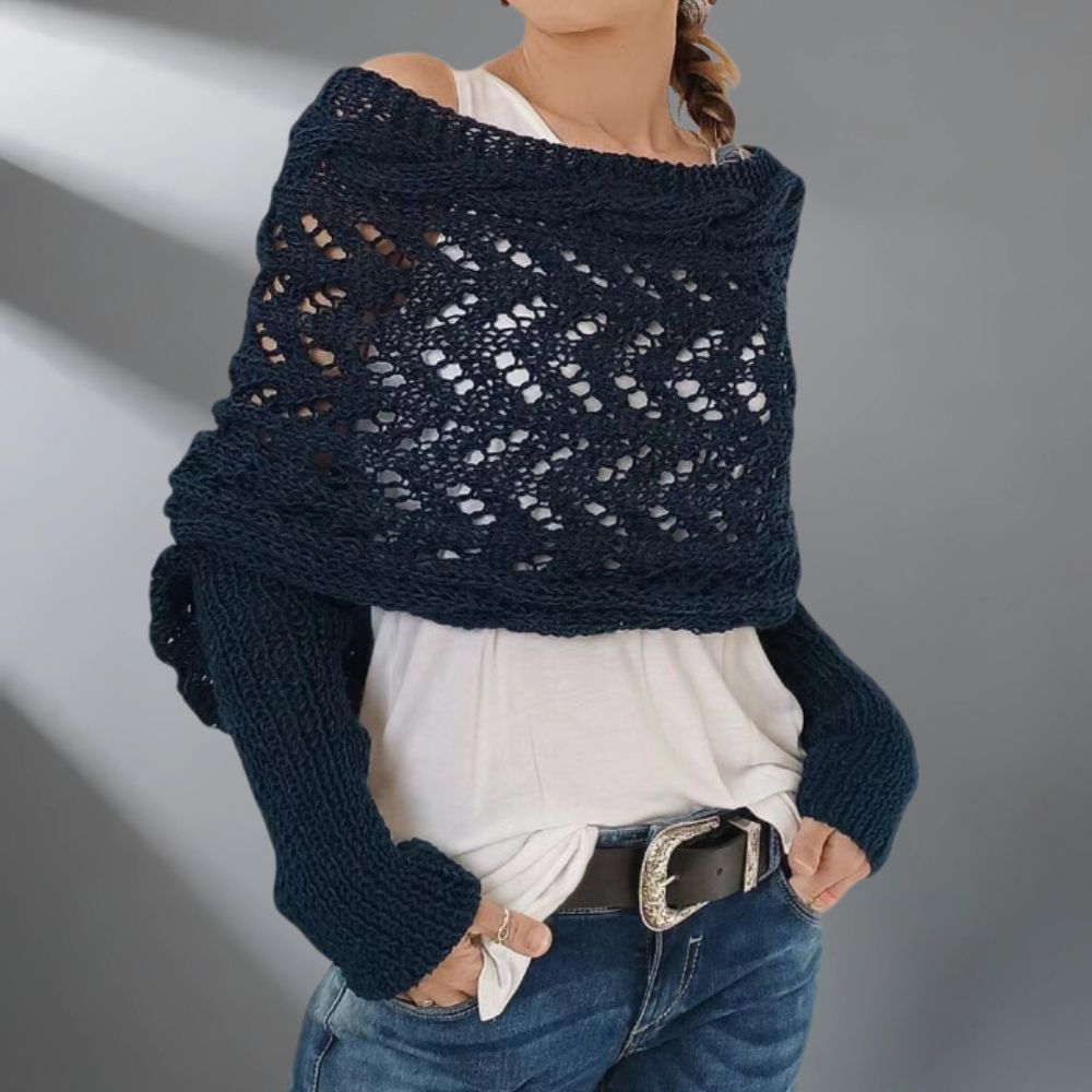 WarmWrap™ - Elegante Geweven Sjaal