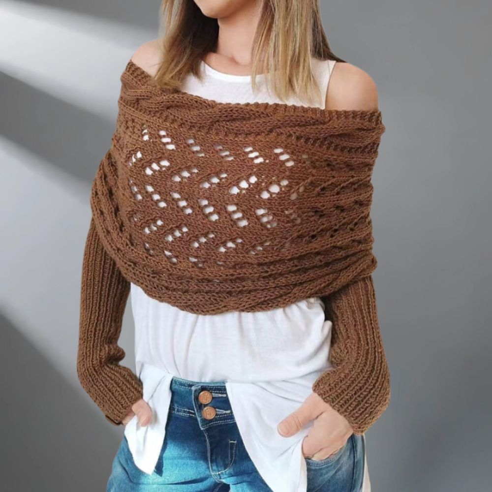 WarmWrap™ - Elegante Geweven Sjaal