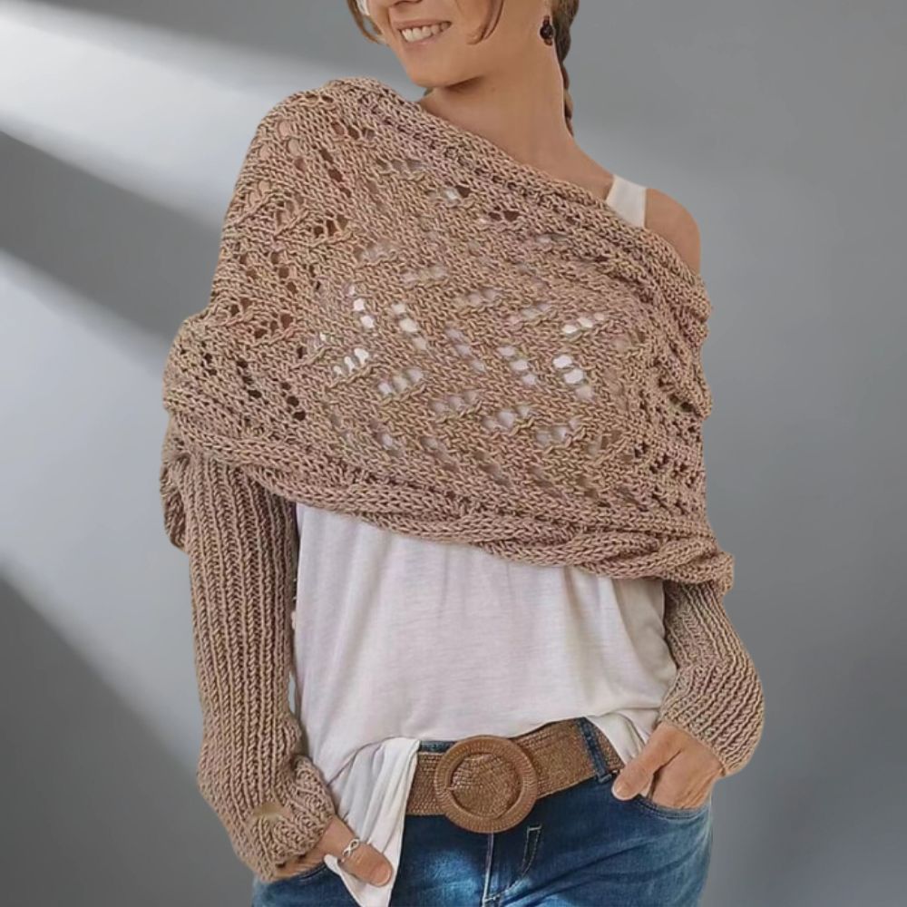 WarmWrap™ - Elegante Geweven Sjaal