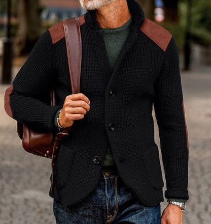 Dieter | BLAZER IN GEBORDUURDE MAILLE