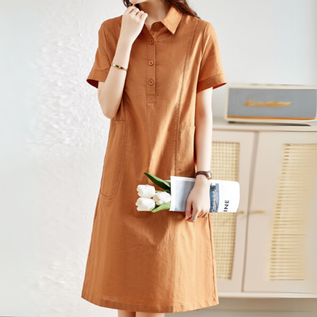 Ruth - Robe en Coton Vintage