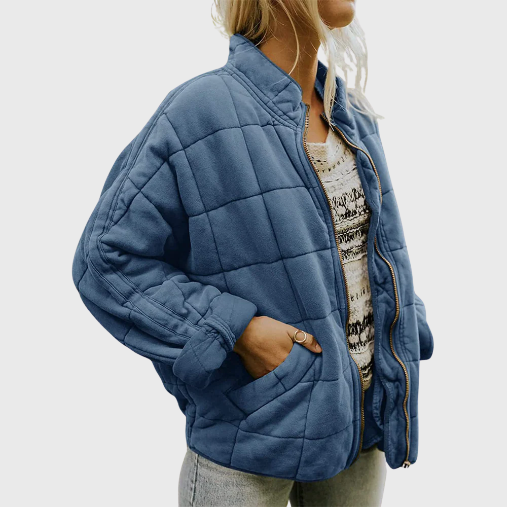 Josiane - Quilted jacket with a stylish oversized look