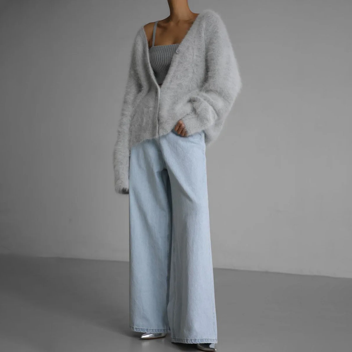 Luna - Elegant Kasjmier Cardigan