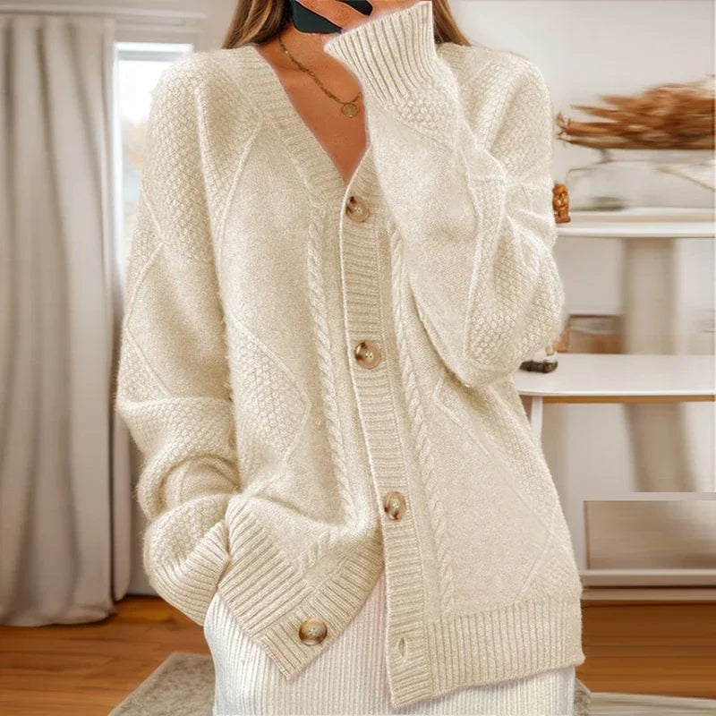 Éloise - Cardigan Confortable Féminin