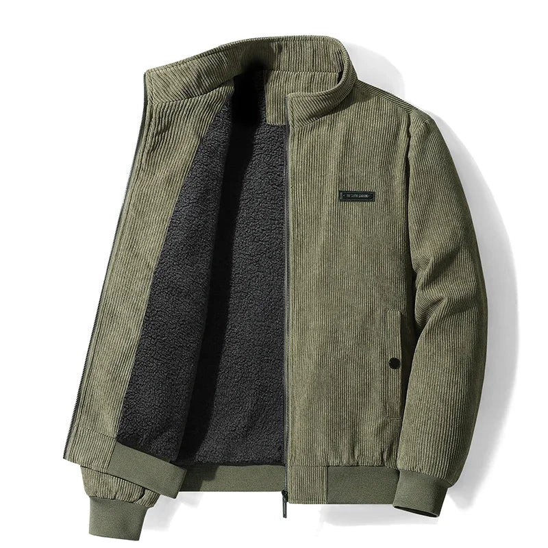 Udo | corduroy jas met fleece voering