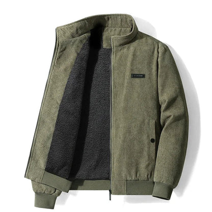 Udo | corduroy jas met fleece voering
