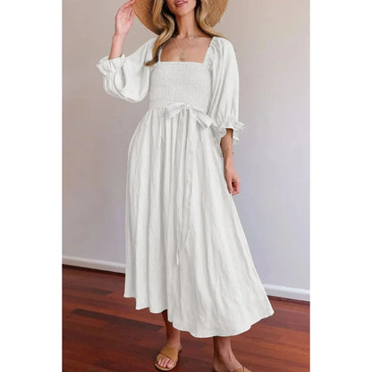 Kyara - Elegante Jurk met Ruches