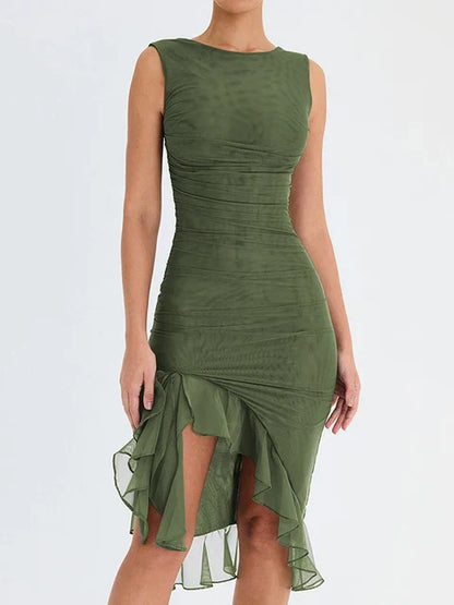 Nancy - Élégante Robe Midi