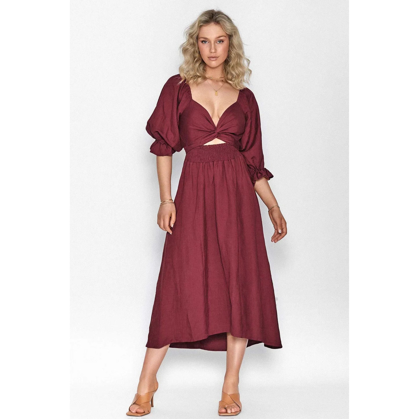 Kyara - Elegante Jurk met Ruches