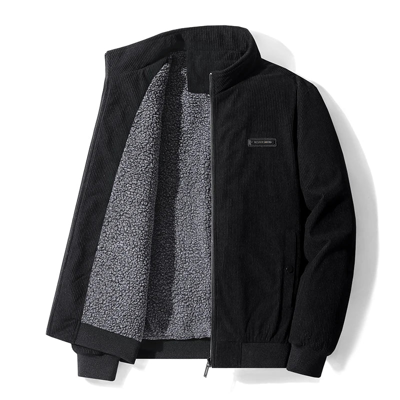 Udo | corduroy jas met fleece voering