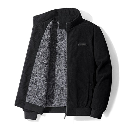 Udo | corduroy jas met fleece voering