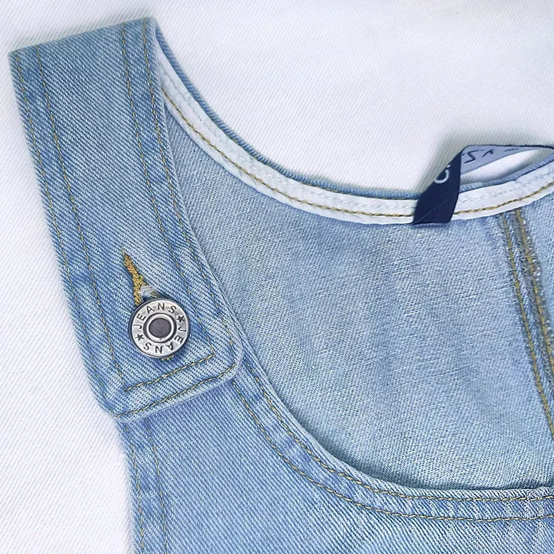 Sofia - Praktische denim zomerjurk