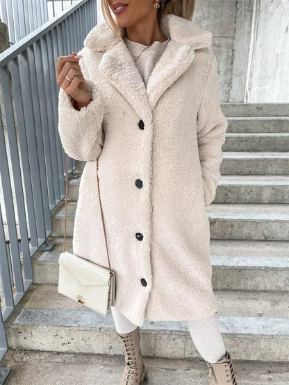 Lina™ | Veste Teddy chaude