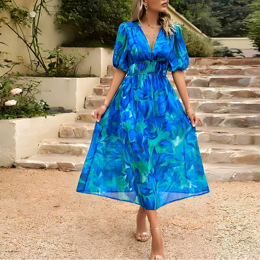 Jenny - Chique elegante midi-jurk
